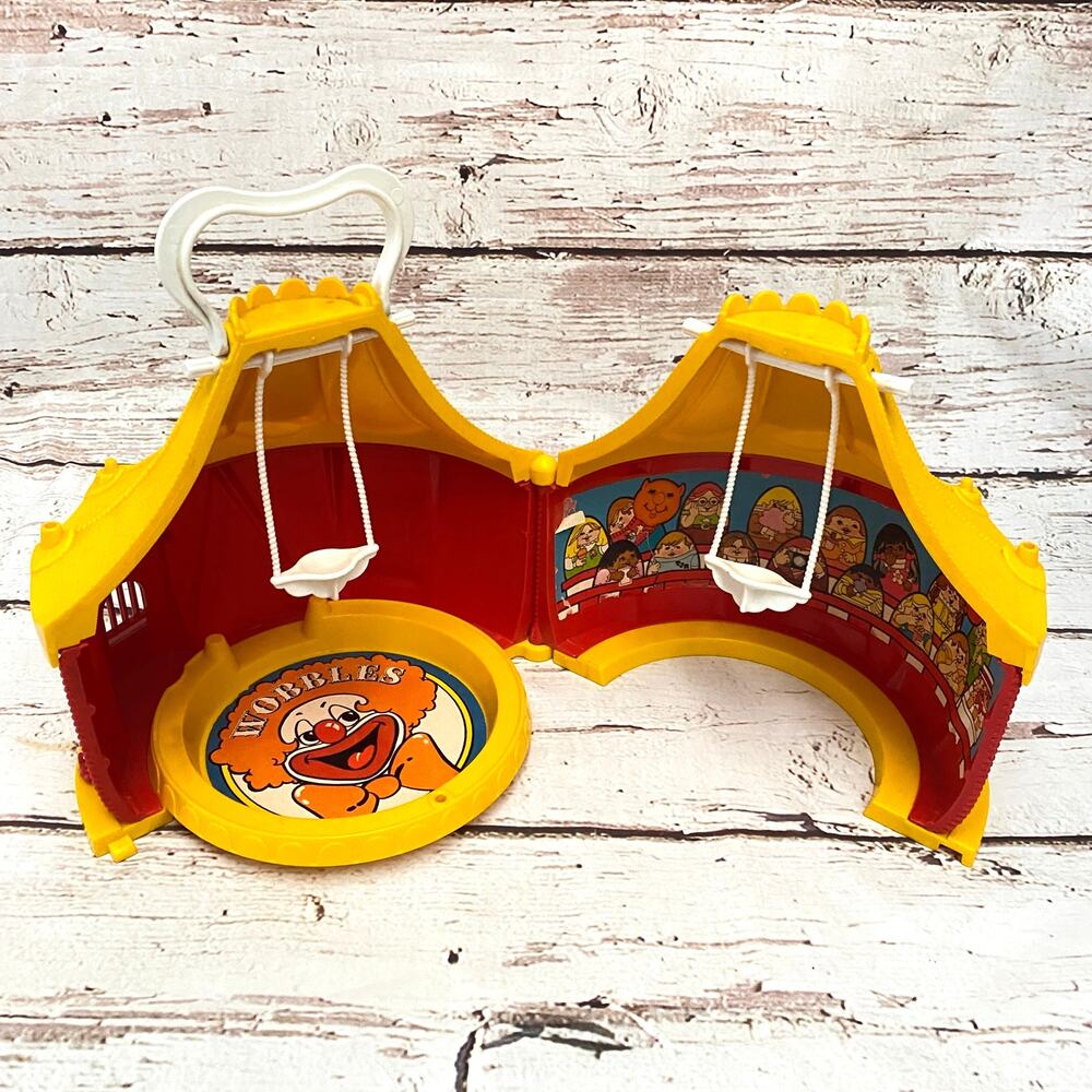 HASBRO Vintage 1977 Weebles Circus Big Top Tent Playset 18"